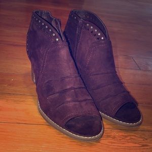 Sonoma Open Toe Booties